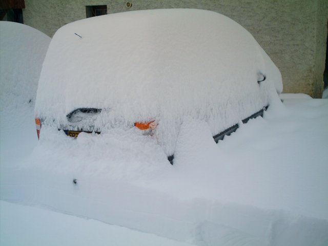 premire trace dans la neige